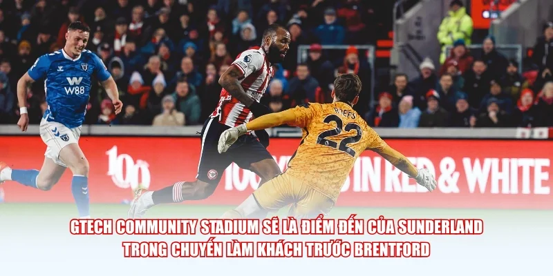 Gtech Community Stadium sẽ là điểm đến của Sunderland trong chuyến làm khách trước Brentford.